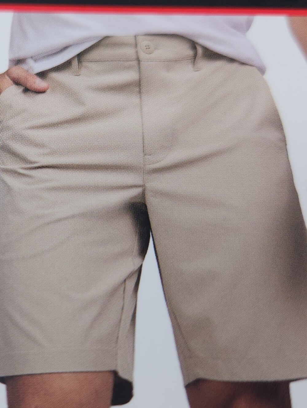Men's Tan 9" Inseam Shorts 32